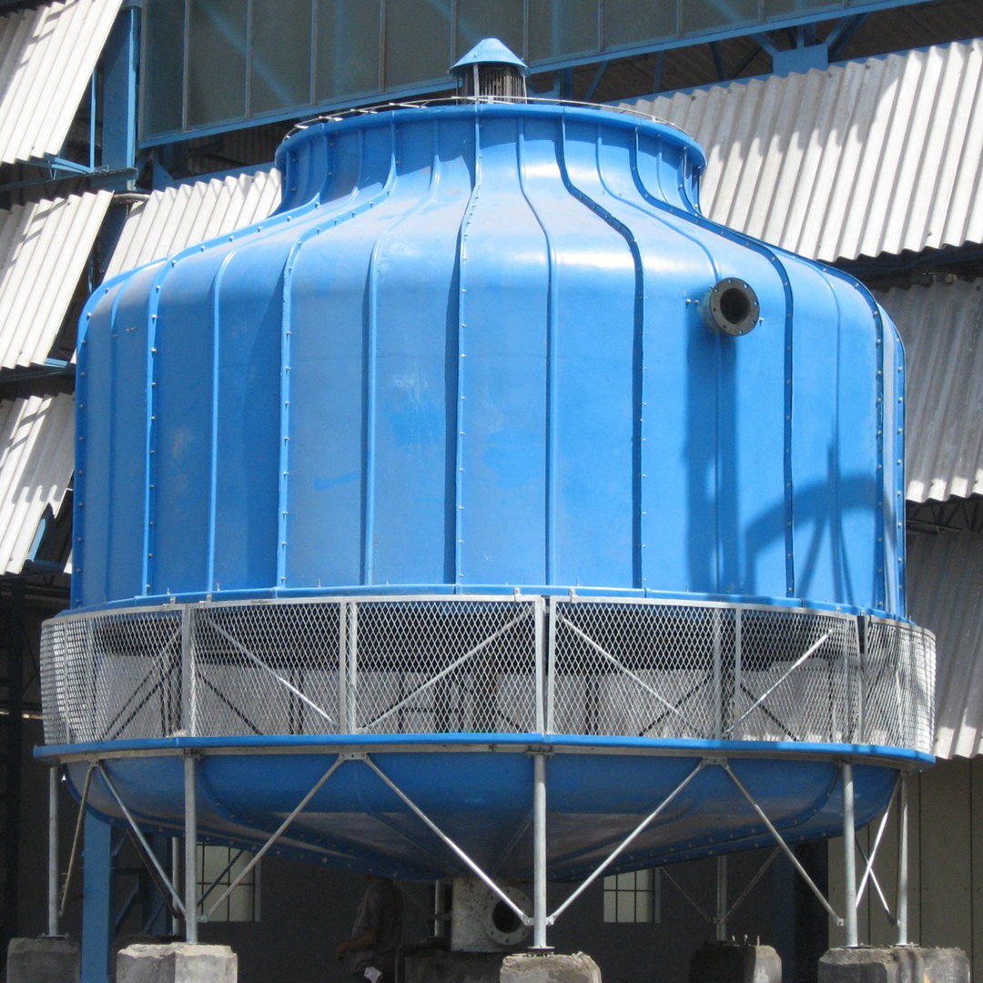 FRP Induced Draft Round Cooling tower